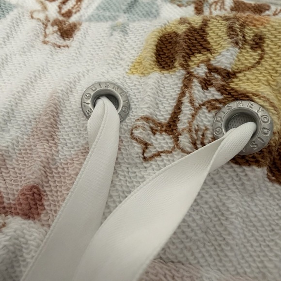 Disney Knit Pajama Shorts for Women Vintage Look Floral Size 2X Elastic Band - Picture 3 of 6